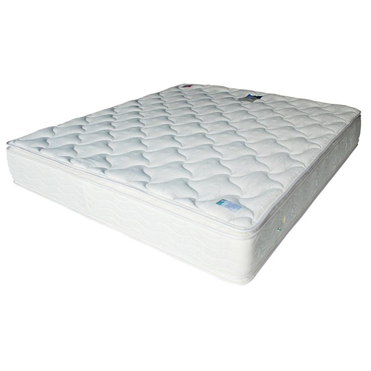 High Quality Fabric White Latex Single Double Memory Foam Spring Mattress Topper King Queen Size Twin Hotel Sleep Bed Mattresses