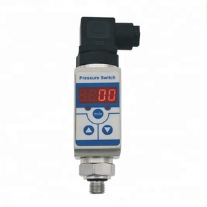 24V Digital Water Pump Pressure Control 4-digit LED 600bar Electronic Pressure Switch