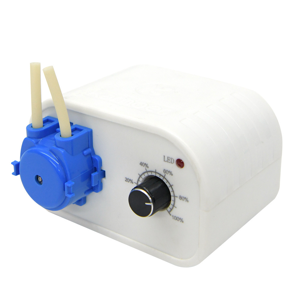 Kamoer NKCP micro low volume self-priming circulating liquid micro mini dosing peristaltic feed pump