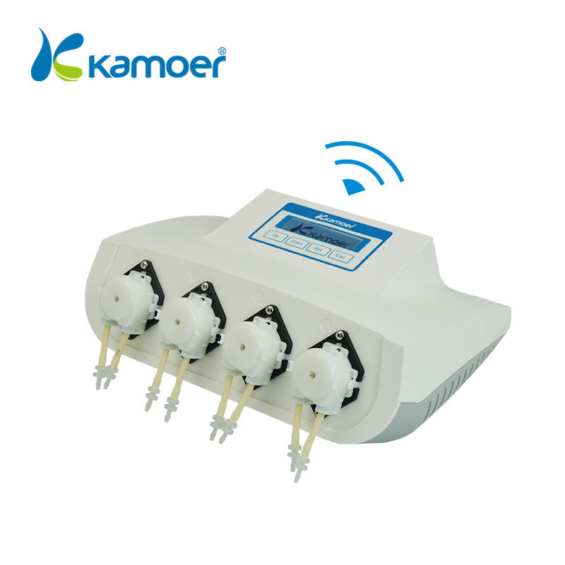 Kamoer small centrifugal water fish aquarium dosing peristaltic tubing pump controller