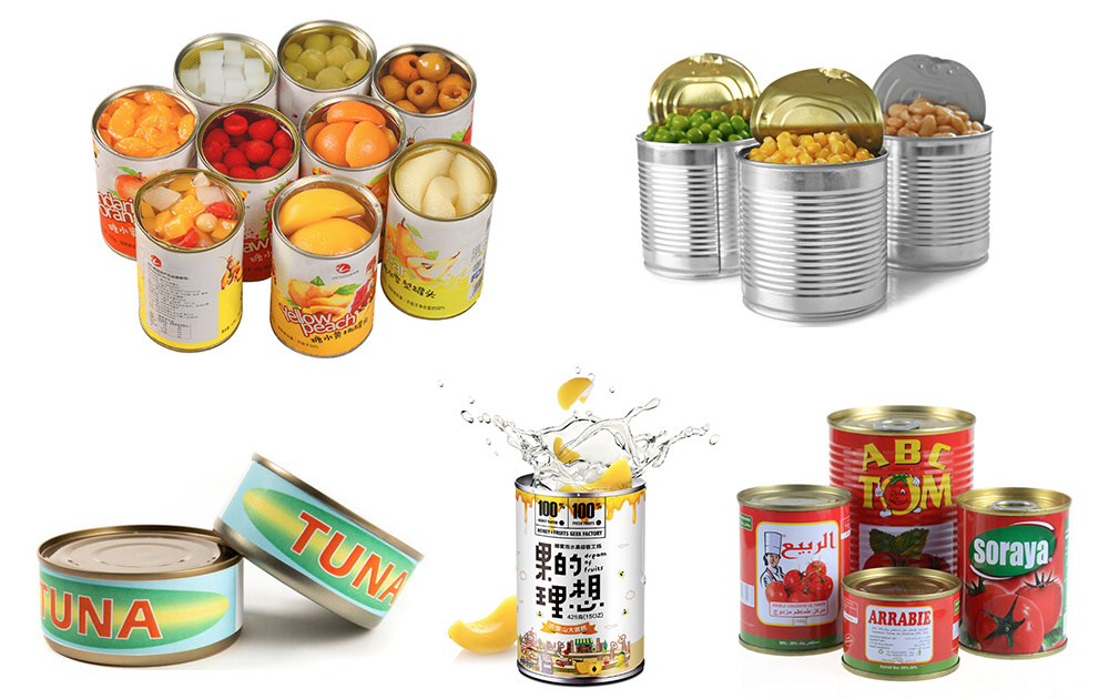 Pet Can Sealer Food Tin Can Automatic Vacuum Sealing Machine For Tuna Cans