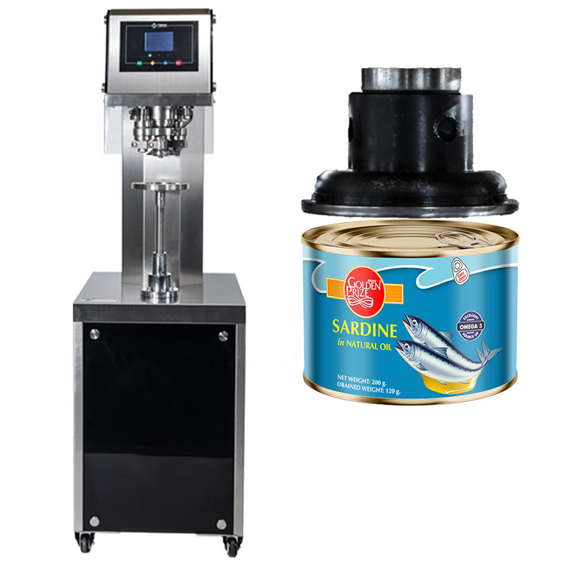 Fish canning machine manual sardines tin can seamer machine for food container sealer