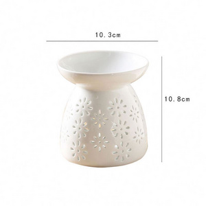 Cute Cartoon Custom Ceramic Oil Burner Fragrance Tea Light Scented Wax Melt Candle Warmer Incense Burners