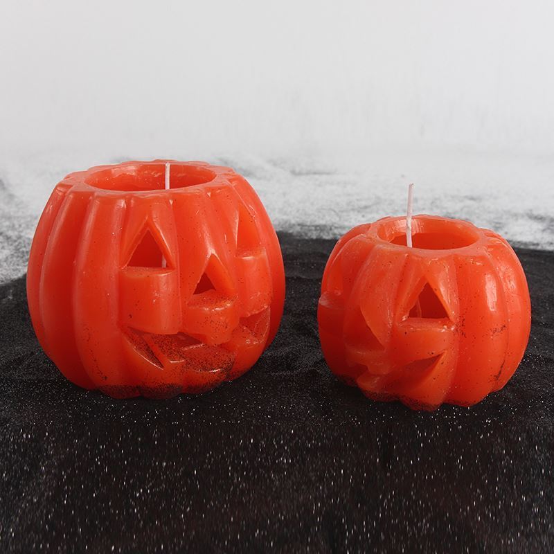 Pumpkin Cute High Quality Custom Private Label Halloween Candles, Party Decoration Scented Pumpkin Candles