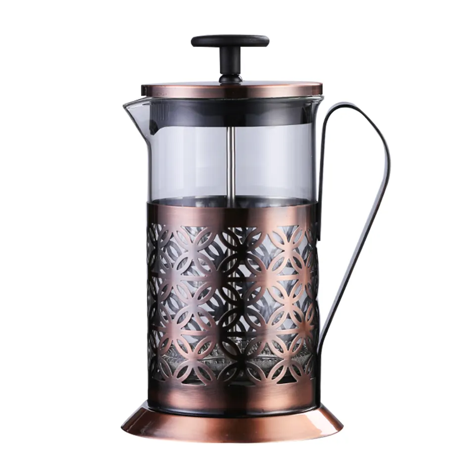 Stainless Steel French Press Coffee Maker 350ML Portable Coffee Press Maker Plunger