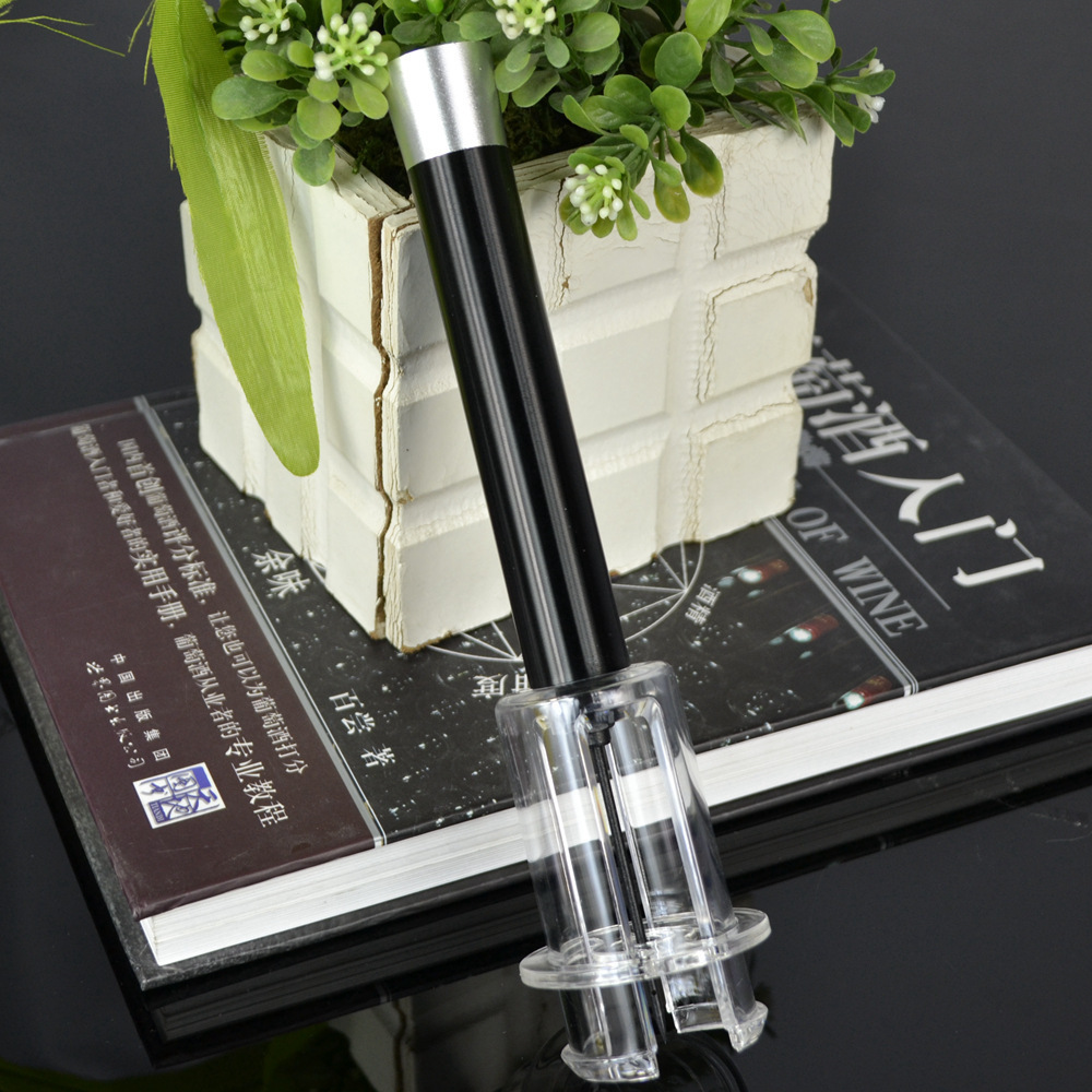 Air Pressure Wine Opener, Manual Air Pump Wine Bottle Opener Portable and Easy Wine Needle Opener for Travel