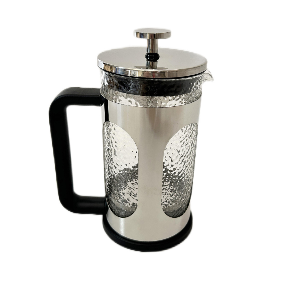 French Press Pot With Filter Multifunctional Hand Punch Coffee Pot Heat Resistant Borosilicate Glass Brewings Pot For Tea Milk