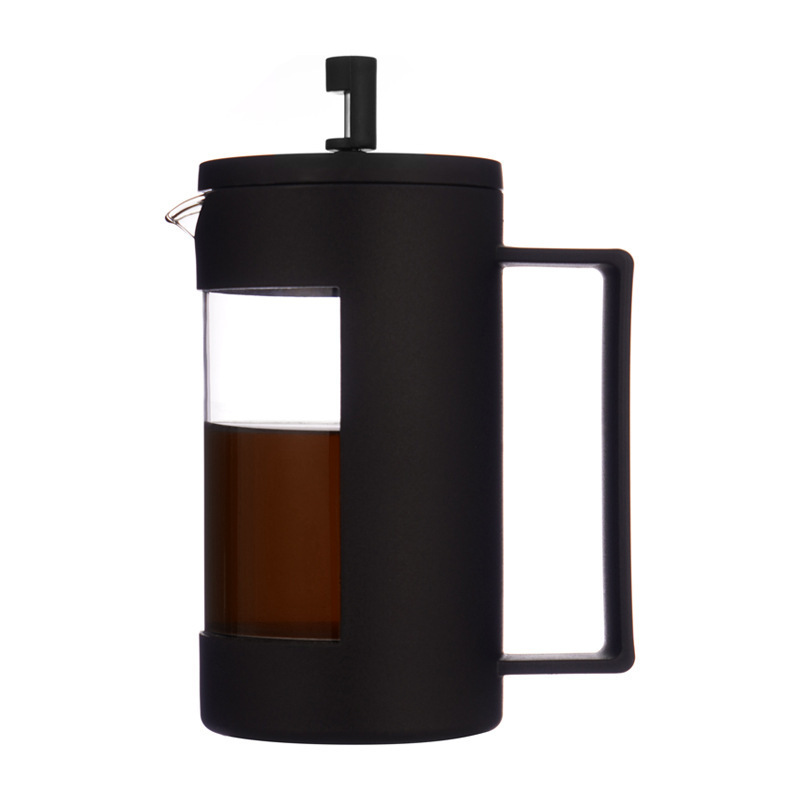 French Press for Coffee and Tea Maker, Camping Plastic Portable French Coffee Press, 350 ML Custom Logo Travel French Press