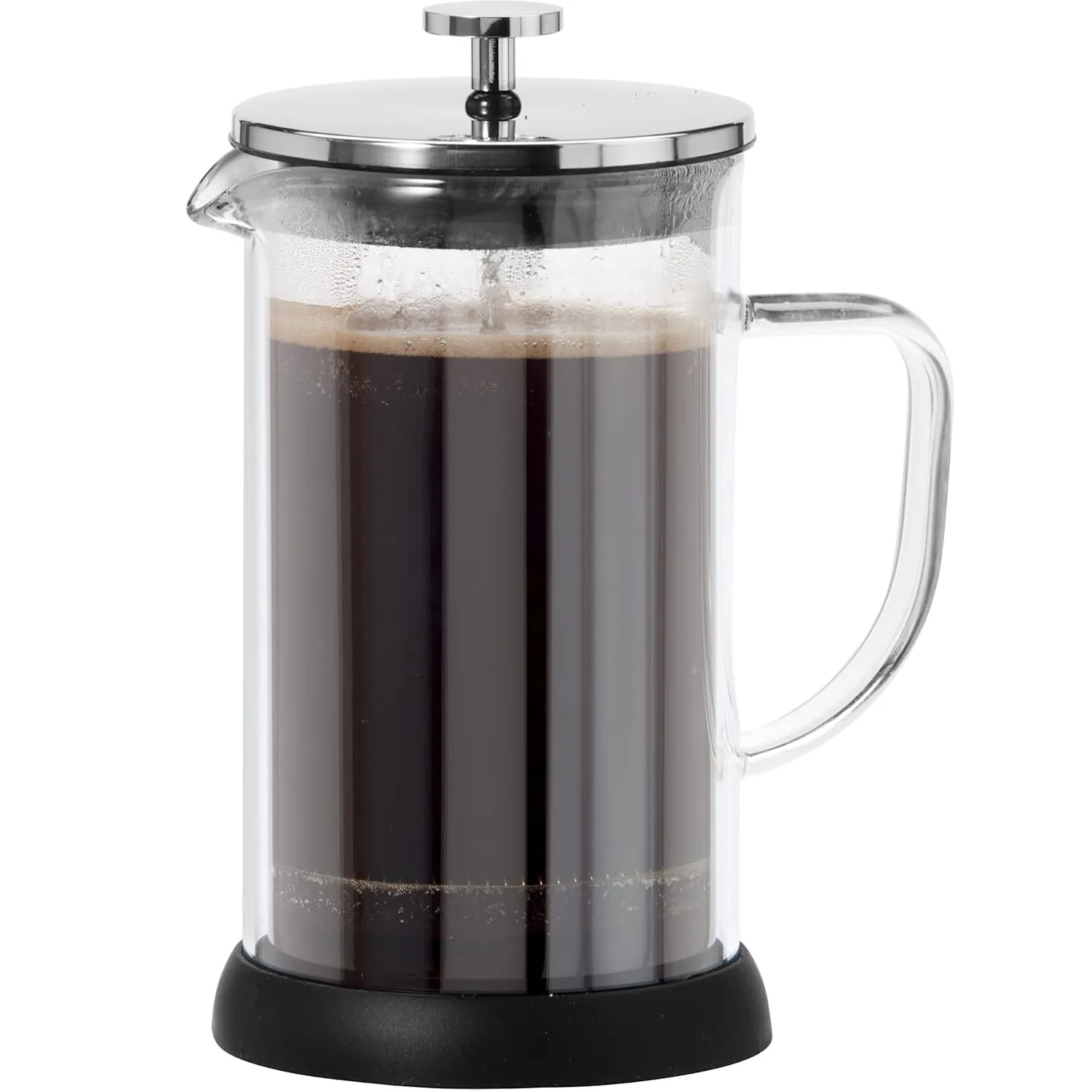 Customized350/600/800/1000ml Heat Resistant Portable Manual French Press Coffee Maker Prensa Francesa With Plunger