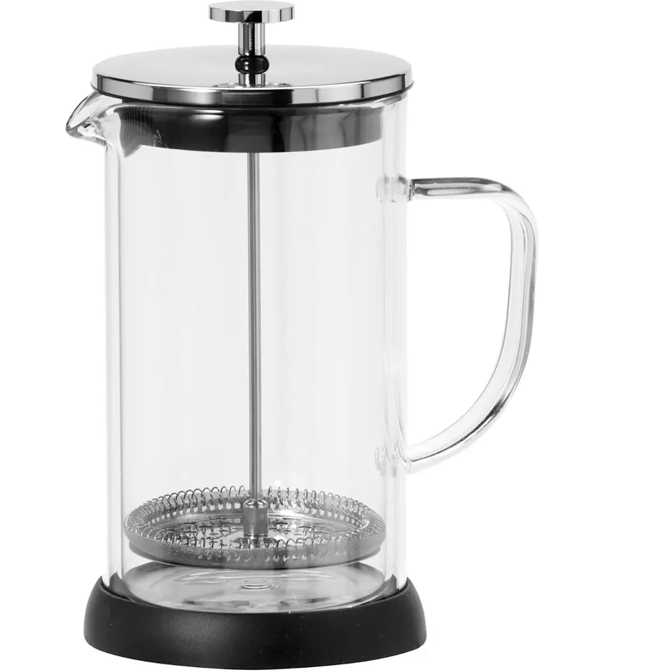 Customized350/600/800/1000ml Heat Resistant Portable Manual French Press Coffee Maker Prensa Francesa With Plunger