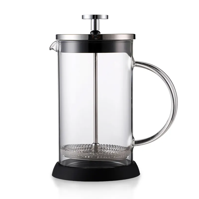 Amazon Hot Sale French Press for Coffee Plunger Tea Maker Glass French Press Coffee Stainless Steel French Press