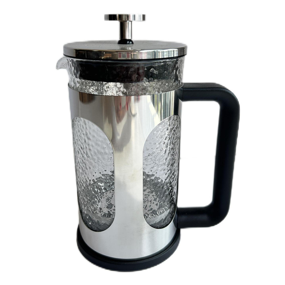 French Press Pot With Filter Multifunctional Hand Punch Coffee Pot Heat Resistant Borosilicate Glass Brewings Pot For Tea Milk