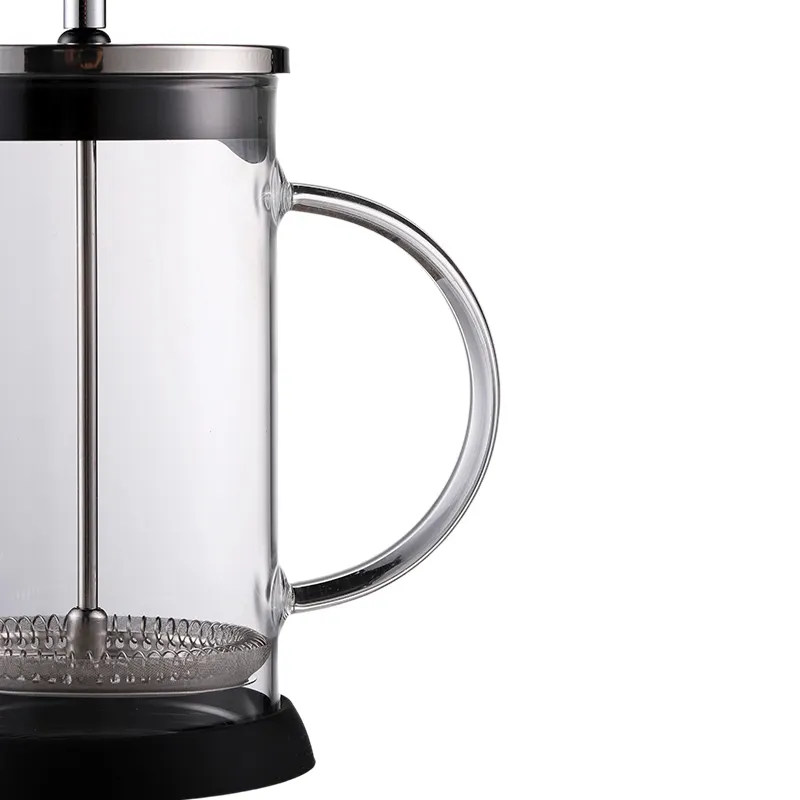 Amazon Hot Sale French Press for Coffee Plunger Tea Maker Glass French Press Coffee Stainless Steel French Press