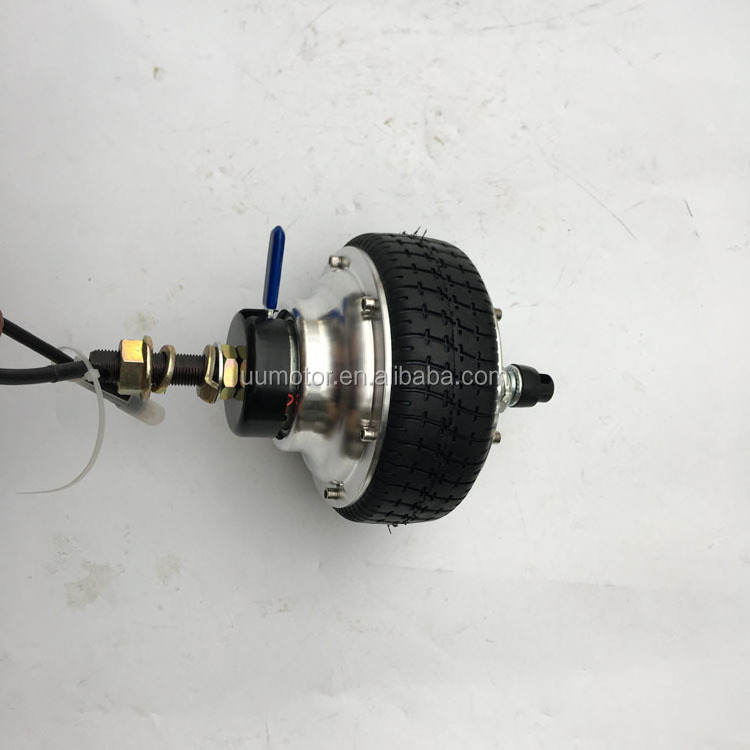 12V electric high torque dual shaft emb brake 6 inch wheelchair motor electric