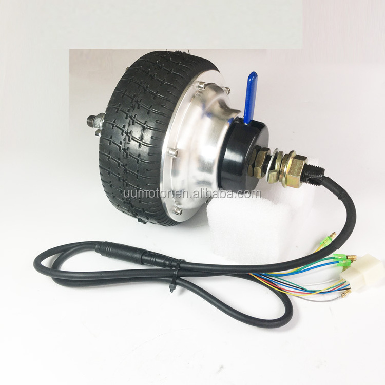 12V electric high torque dual shaft emb brake 6 inch wheelchair motor electric