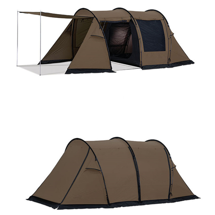 Glamping Outdoor 4-6 Person Tents Double Weatherproof Large Picnic Family Camping Event Tents