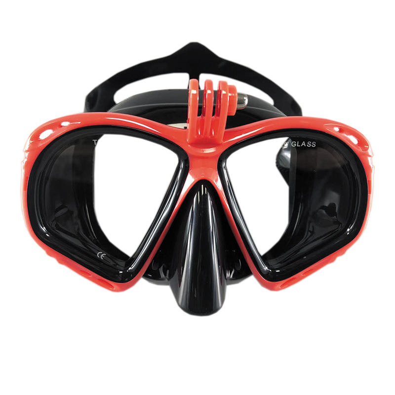 prescription mask snorkel mask with camera mount for go pro prescription dive mask