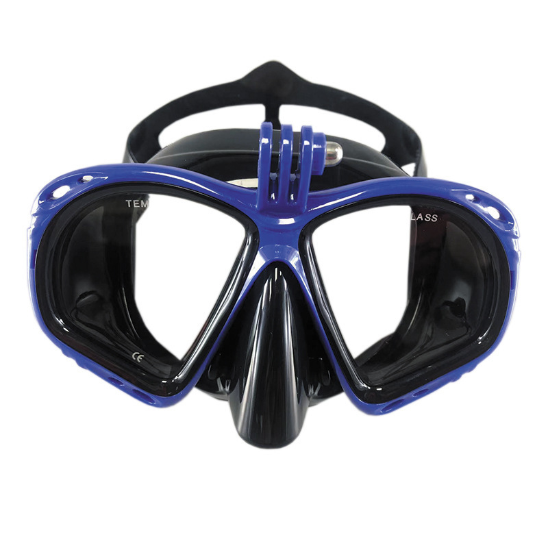 prescription mask snorkel mask with camera mount for go pro prescription dive mask