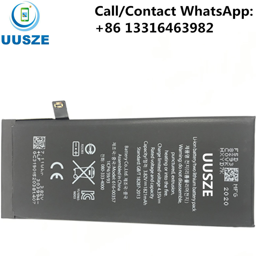 1821mAh 8G Battery for Mobile Phone and Factory Wholesaler Cellphone Battries for iPhone 8 8G 5S 5 6 6S 6P 6SP 7 7P X 3 4 4S SE