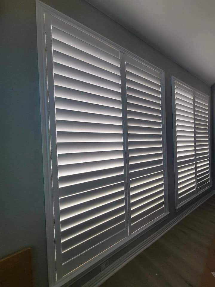 Window Plantation Shutters German 89mm Louvred Wooden from China Carton Plastic Graphic Design Horizontal Modern Painted Villa