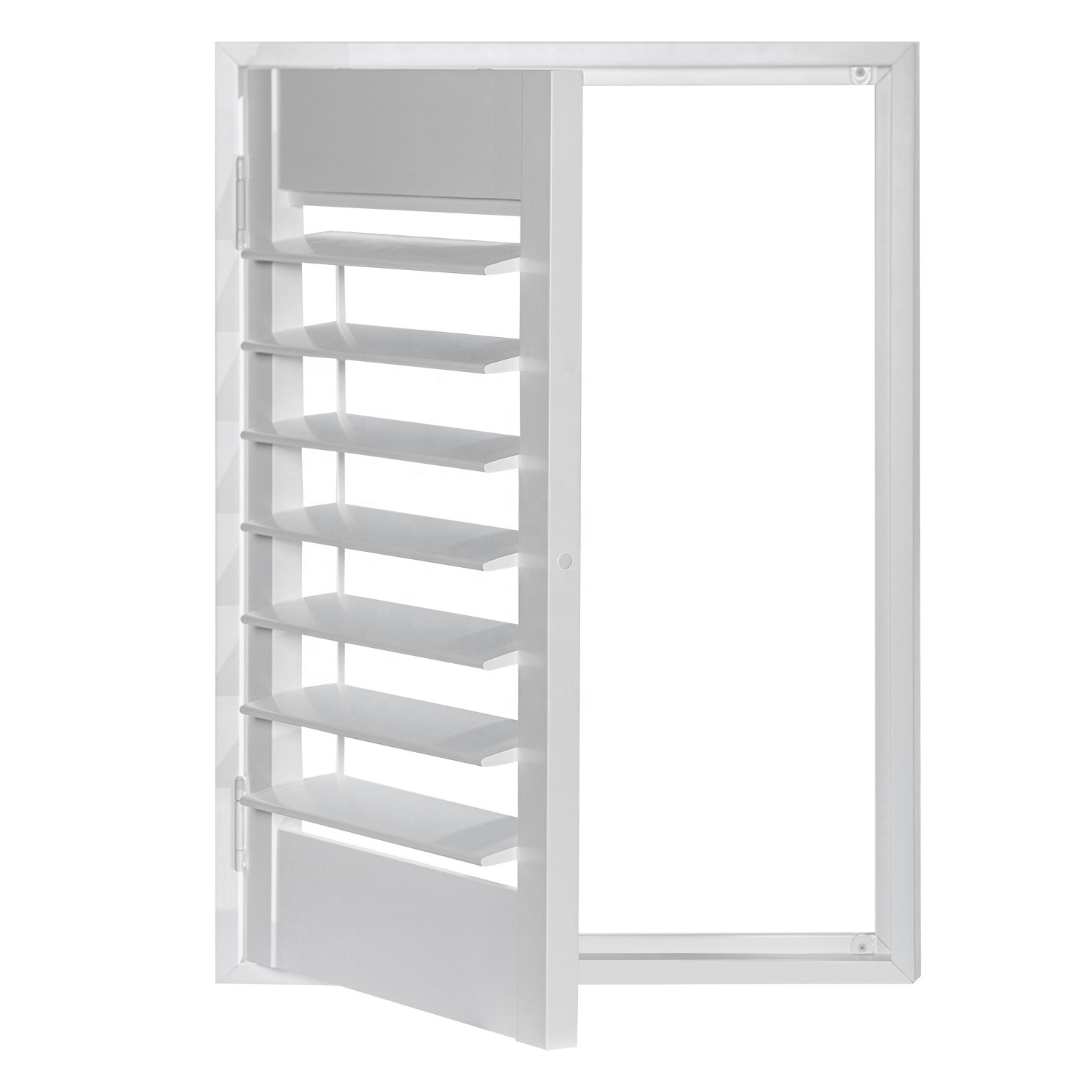 german interior 89mm louver blade window plantation shutters from china