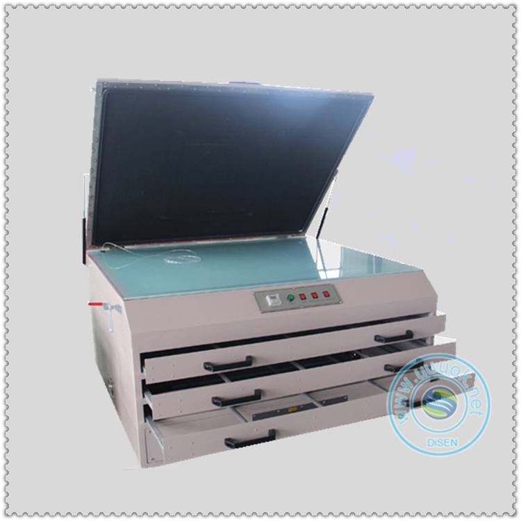 1000*1200mm Multi-layer drying vacuum uv exposure unit screen printing machine