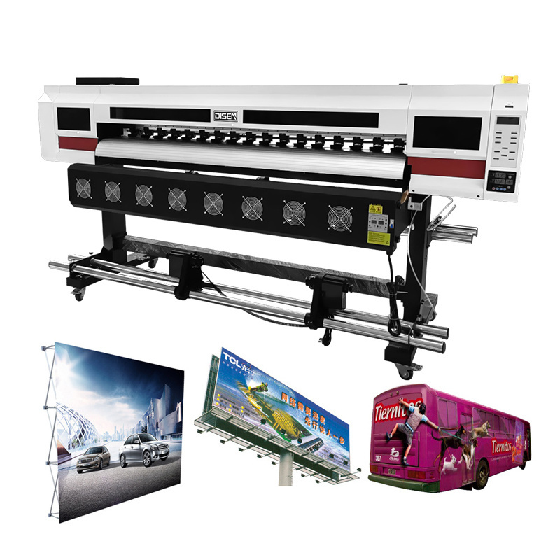 I3200 Dx5 Inkjet Printer 1.8m China Manufacturers Large Format Poster Canvas Vinyl Wrap Eco Solvent Printer