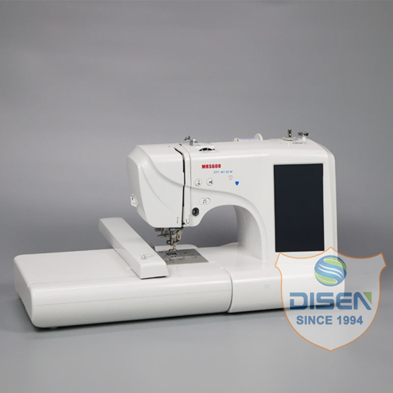 MRS600 High Quality Sewing Textile Home Computerized Embroidered 1 Needles Color Single Head Embroidery Machine For Clothing