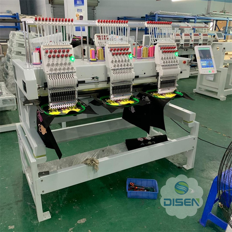 Better price than industrial butterfly embroidery machine 3 head 2 to multihead brother 12 heads embroidery machines