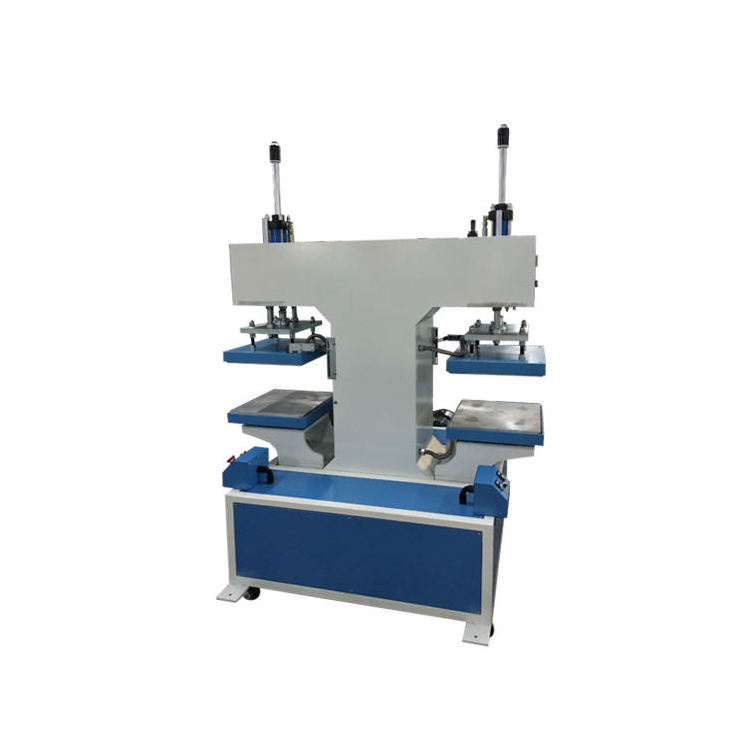 Most popular new design 40*60 glue dispensing machine textile leather embosser fabric heat press embossing machine for t-shirts