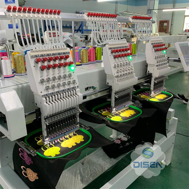 Better price than industrial butterfly embroidery machine 3 head 2 to multihead brother 12 heads embroidery machines