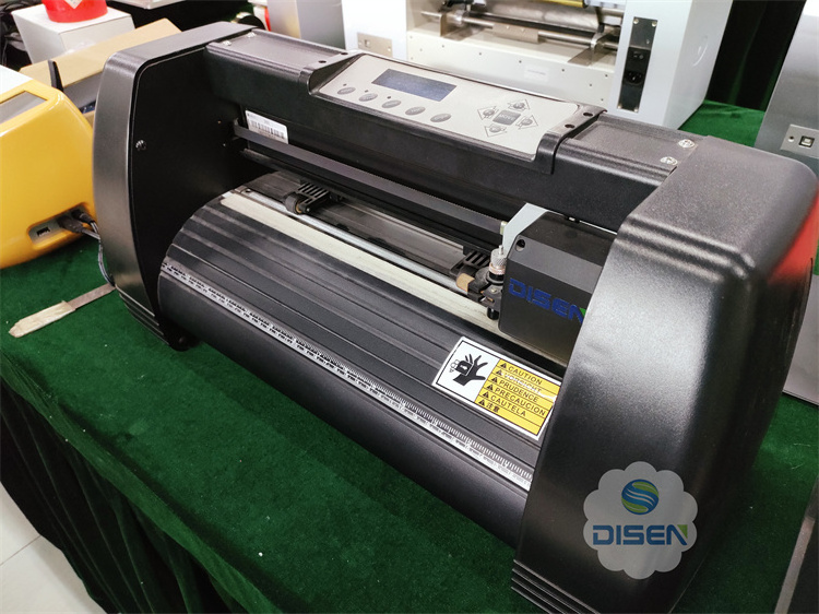 Sample cheap price small 360mm pvc sticker vinyl graphtec cutting plotter machine used