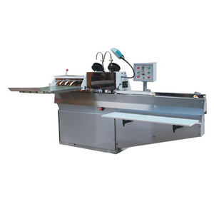 Industrial single double four head flat saddle stitcher book wire staple folding binding semi automatic saddle stitch machine