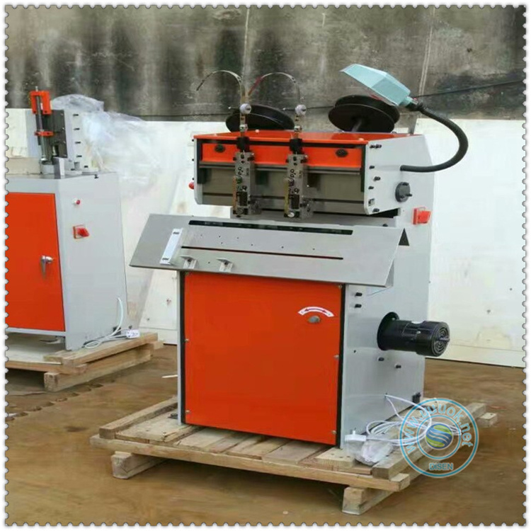 TD-202 Saddlestitchers stepless speed regulation automatic a3 wire o electric double wire binding machine