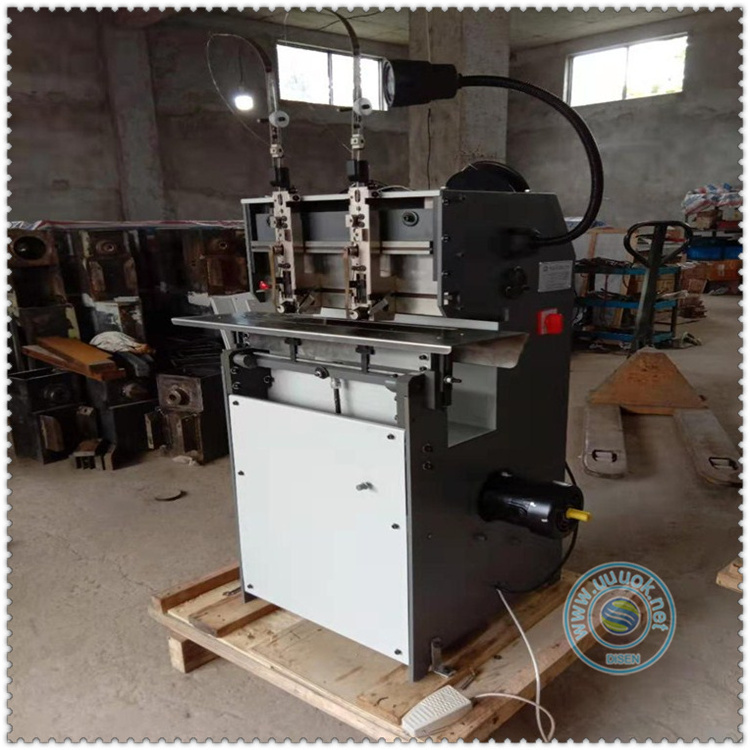 TD-202 Saddlestitchers stepless speed regulation automatic a3 wire o electric double wire binding machine