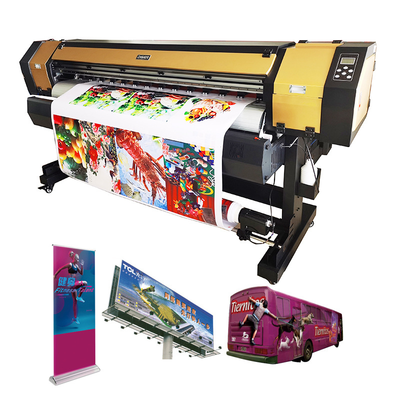 1.8m 1440dpi Dx5/xp600/i3200 Eco Solvent Wide Format Printer Outdoor Banner/tarpaulin/vinyl Printer Price