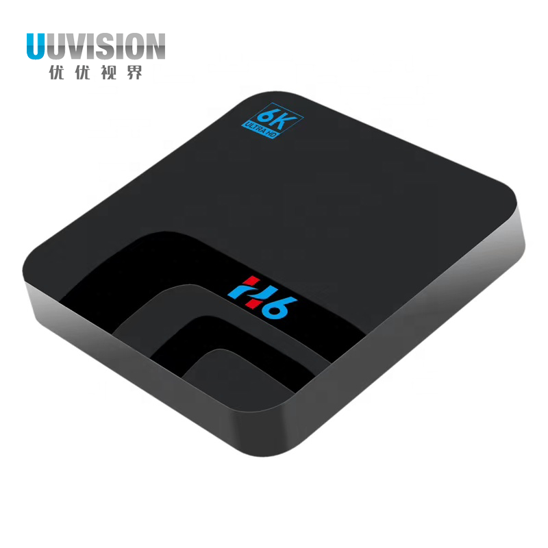 H6 6K Android TV Box  4+32G Android 8.0/9.1 Android TV Box 6K