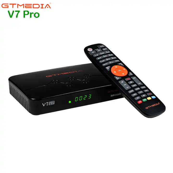 GTMedia V7 PRO DVB-S/S2/S2X+T/T2 Digital TV Box CA Card Slot&Multi-room Satellite Receiver Terrestrial Decoder USB wifi dongle