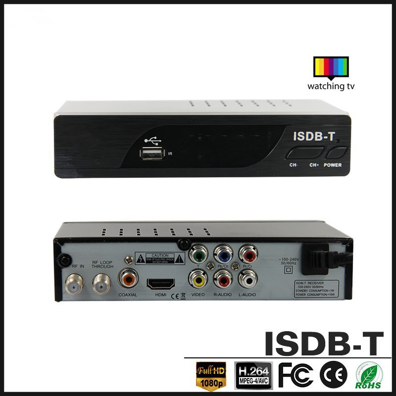 Set top box Uuvision OEM Customized angola digital tv decoder isdb-t hd isdbt full seg DVB RV BOX ISDBT RECEIVERS