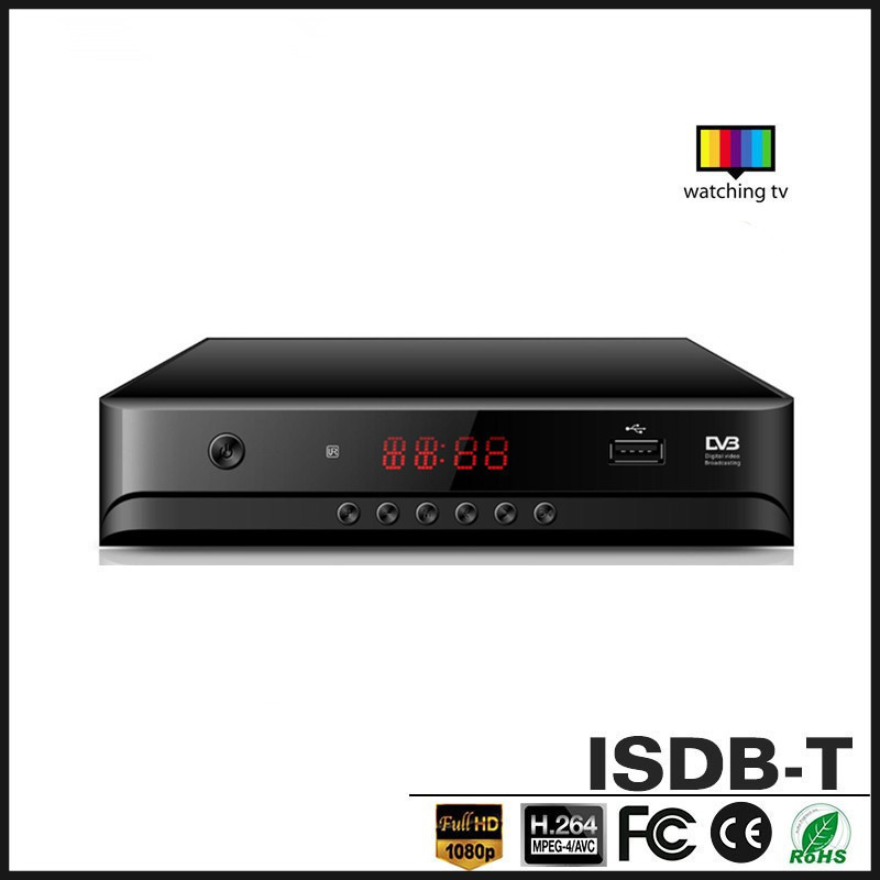 Set top box Uuvision OEM Customized angola digital tv decoder isdb-t hd isdbt full seg DVB RV BOX ISDBT RECEIVERS