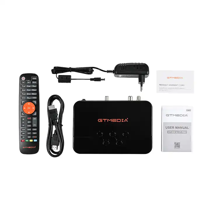 V7 PRO Combo T2+S2 FHD Digital TV Box Satellite Receiver Terrestrial Receiver Decoder support CA CCCAM BISS WIFI