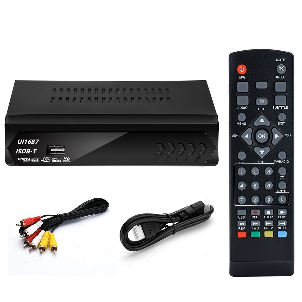 Set top box Uuvision OEM Customized angola digital tv decoder isdb-t hd isdbt full seg DVB RV BOX ISDBT RECEIVERS