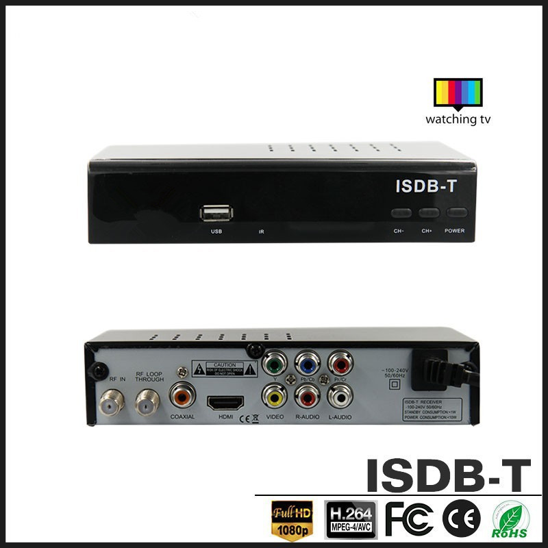 Set top box Uuvision OEM Customized angola digital tv decoder isdb-t hd isdbt full seg DVB RV BOX ISDBT RECEIVERS