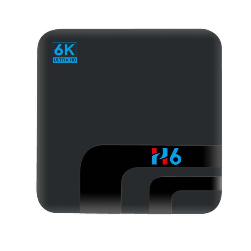 H6 6K Android TV Box  4+32G Android 8.0/9.1 Android TV Box 6K