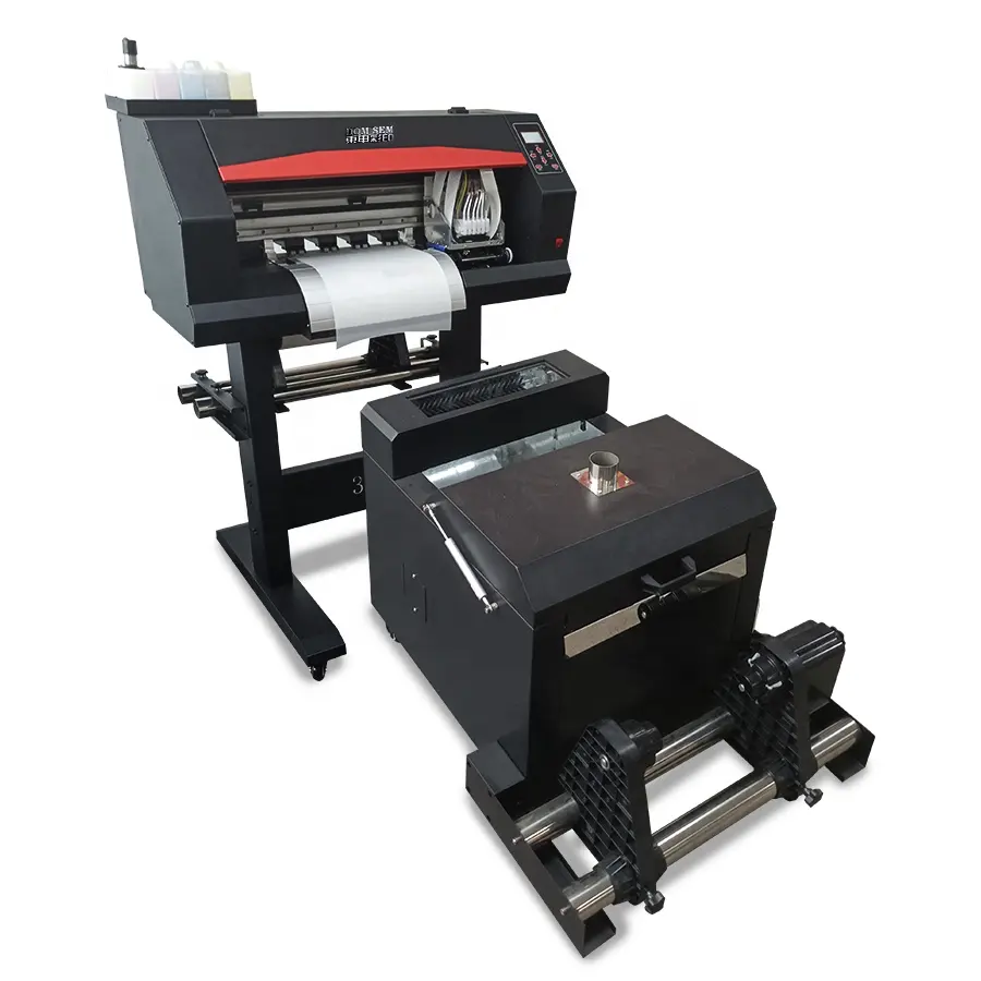 30cm 60cm Print Machine T-shirt Inkjet Printers Heat Transfer Printing Film I3200 XP600 dual Eps Head PET Film Dtf Printer