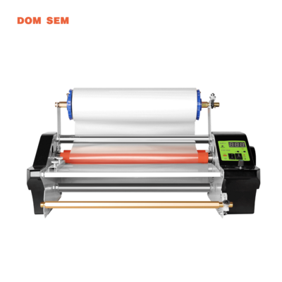 DOMSEM A3 A4 electric cold /hot laminating machine UV DTF A B film Sticker cover laminator