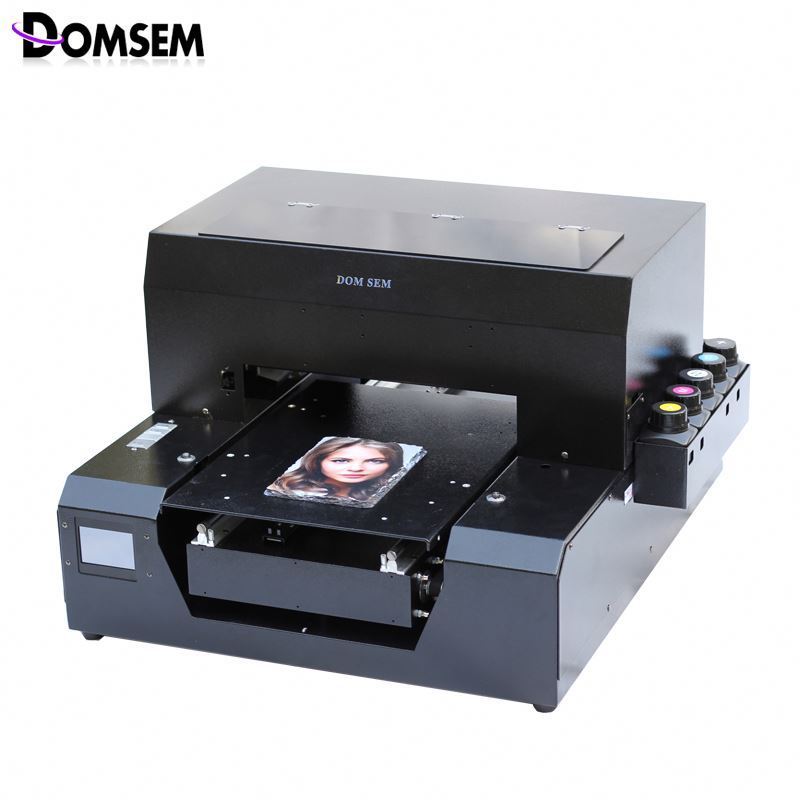 Garment t shirt cloth printer UV inkjet A3 size Dry instant fast direct digital printer