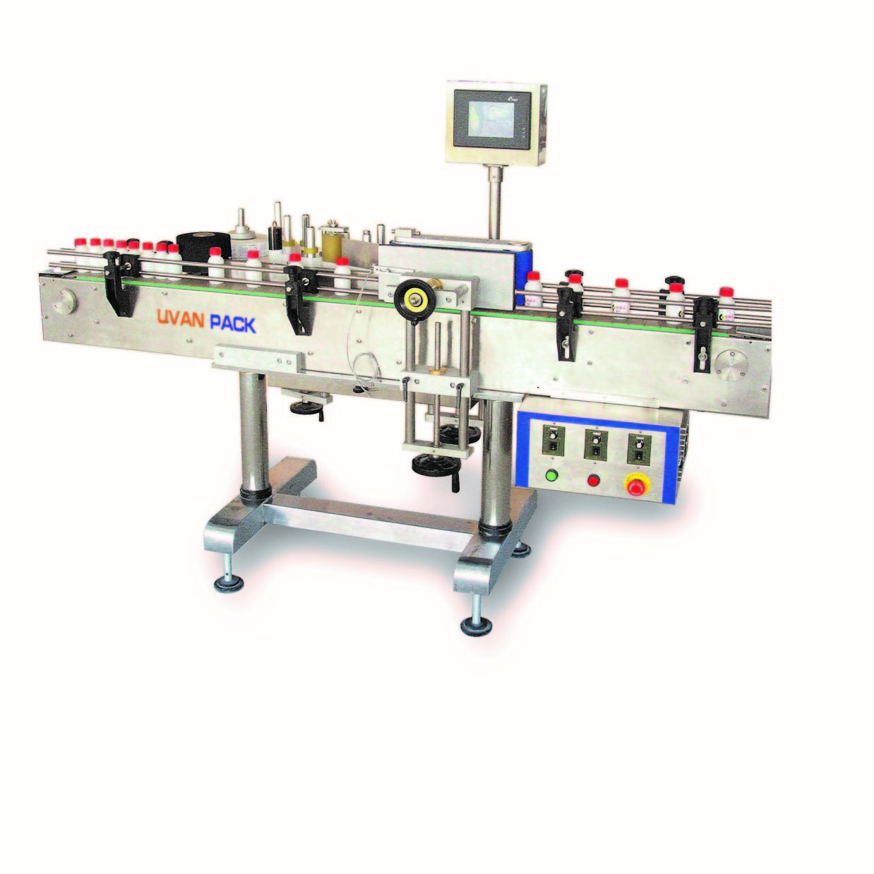 Labeler machine for beverage pet water bottle labeling machine