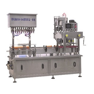 ZCG20-12D Automatic plastic bottle Bleach Liquid filling capping machine