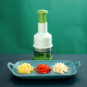 2023 New Arrival Kitchen Multifunction Hand Press Vegetable Food Cutter Garlic Onion Pepper Chopper